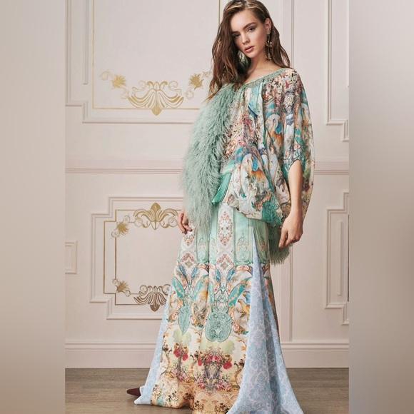 Camilla Silk Crepe Blouse With Keyhole Front, I Dream Of Marie - Picture 2 of 4